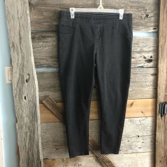 D/C Jeans plus size X pull on grey jeggings - Picture 1 of 5